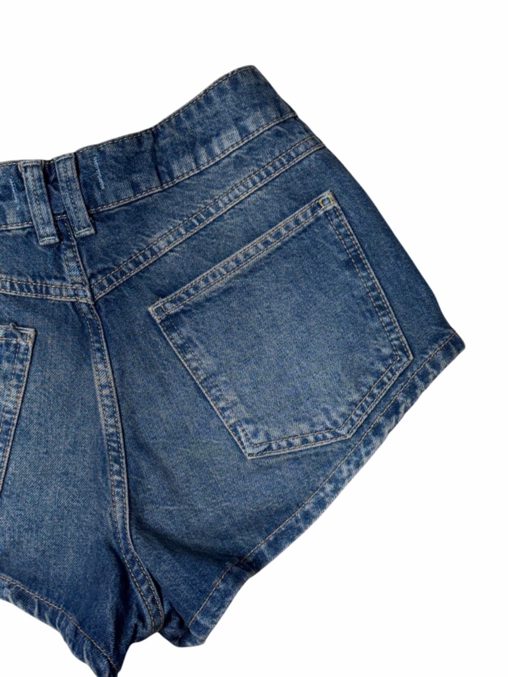 Free People We the Free Prince Street Micro Denim Shorts Womans 26 - Picture 7 of 8
